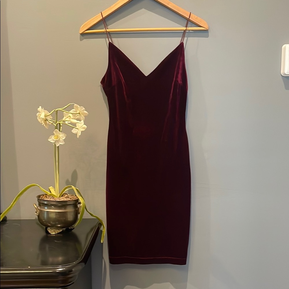Juniors Velvet dress